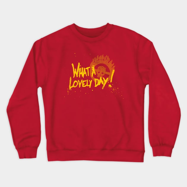 What a Day Crewneck Sweatshirt by Siro.jpg